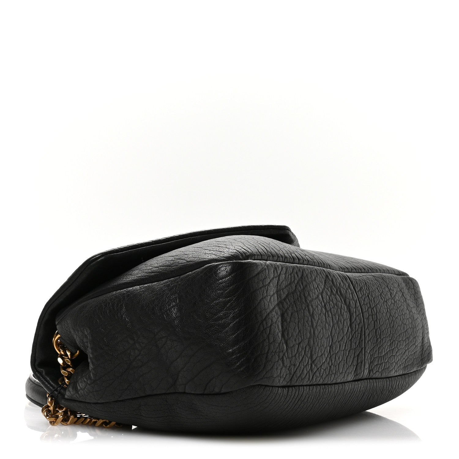 Saint Laurent Grained Lambskin Large Calypso Black 4 of 11