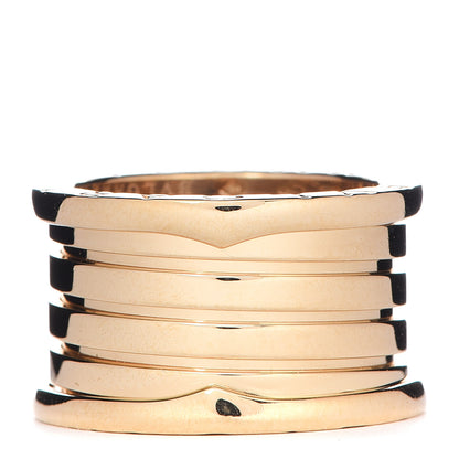 Cartier 18K Yellow Gold B.Zero1 Five-Band Anniversary Ring 52 6 3 of 5