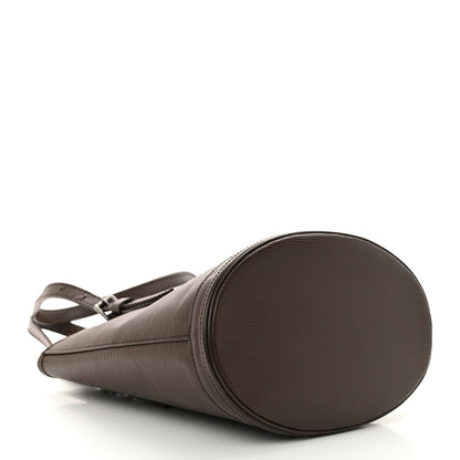 Louis Vuitton Epi Petit Bucket 23 Moka 5 of 11