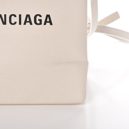 Balenciaga Calfskin Logo XXS Shopping Tote White 11 of 11