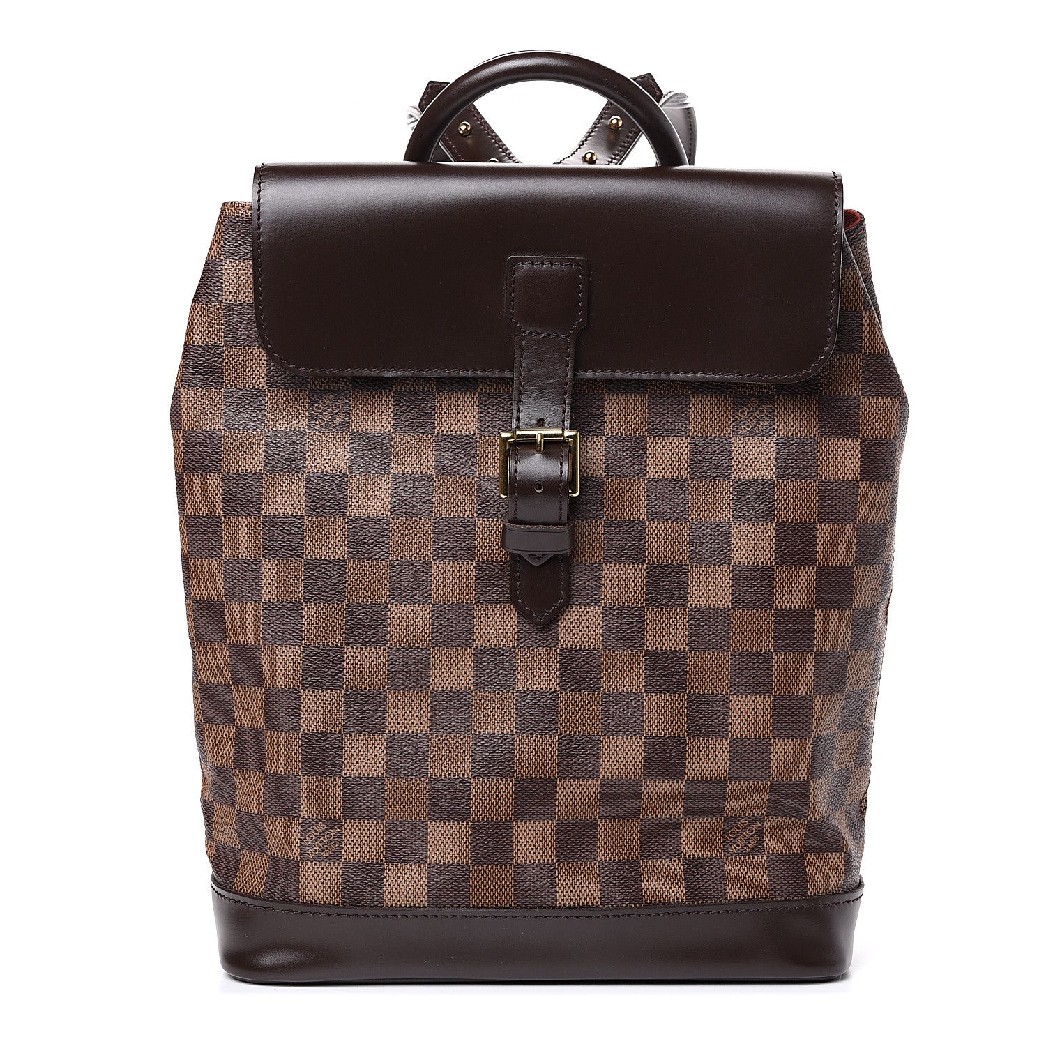 Louis Vuitton Damier Ebene Soho Backpack 1 of 9