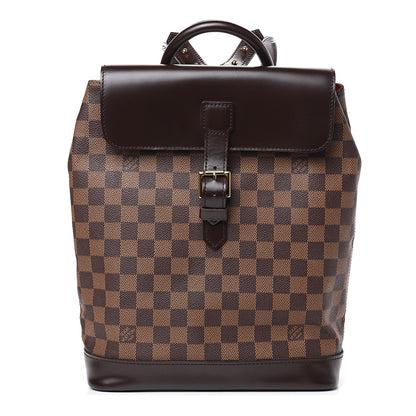 Louis Vuitton Damier Ebene Soho Backpack 1 of 9