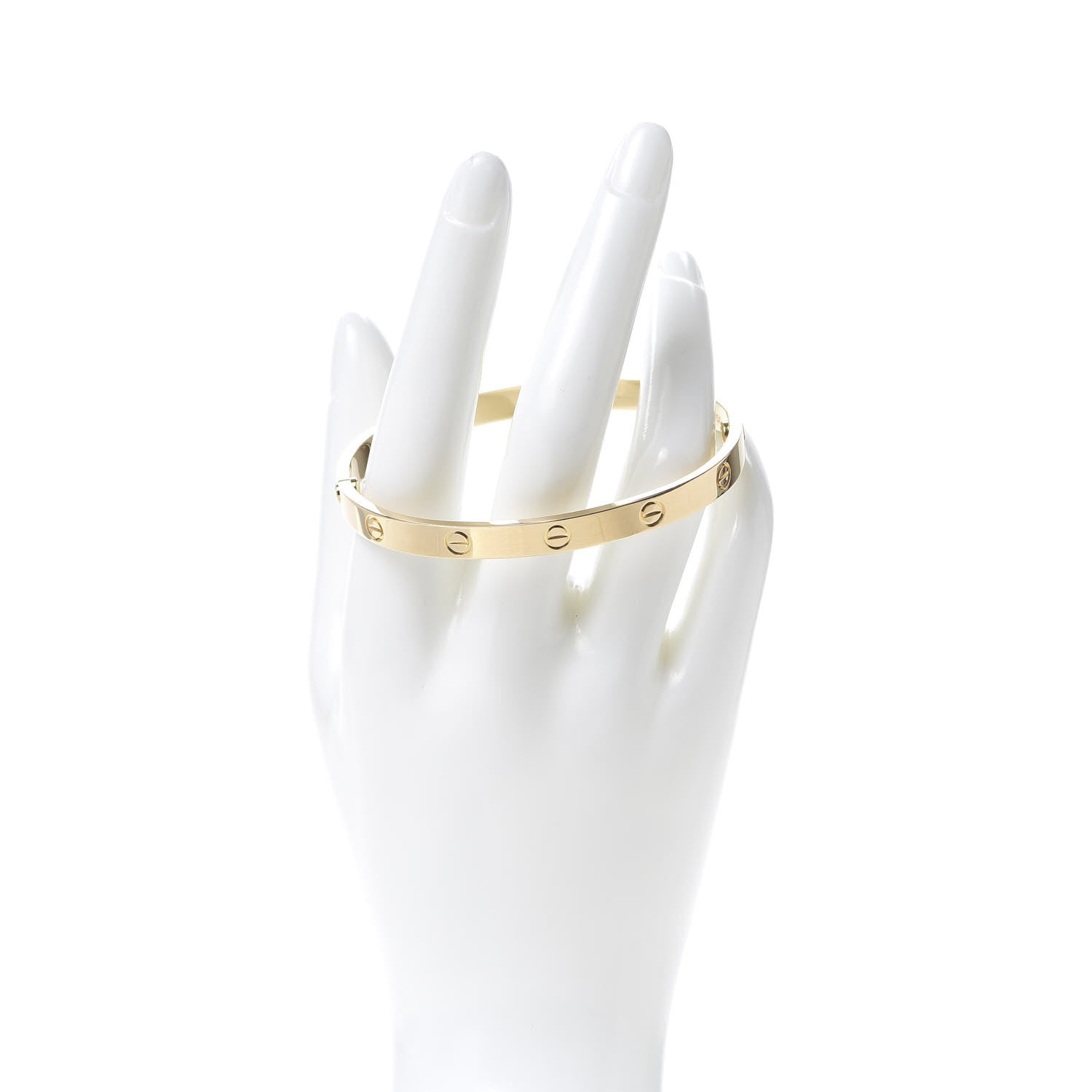 Cartier 18K Yellow Gold LOVE Bracelet 19 2 of 6