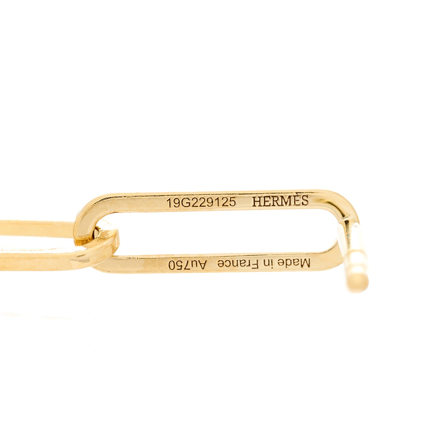 18K Yellow Gold TPM Kelly Chaine Earrings
