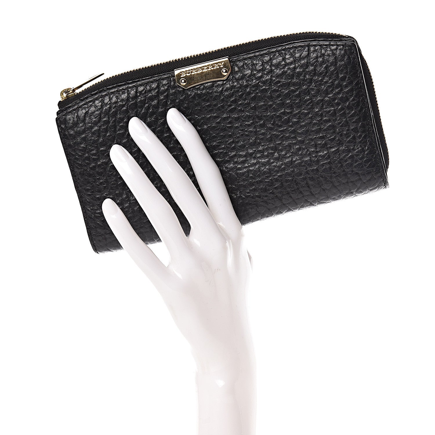Burberry Heritage Grain Alvington Continental Wallet Black 2 of 9