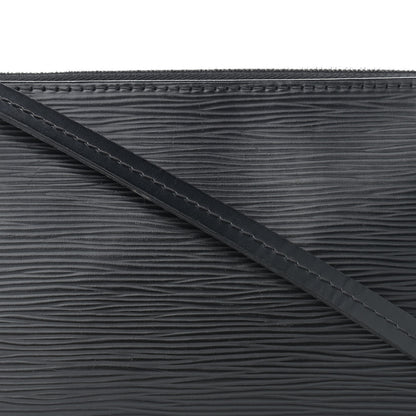 Louis Vuitton Epi Pochette Accessories NM Black 8 of 11