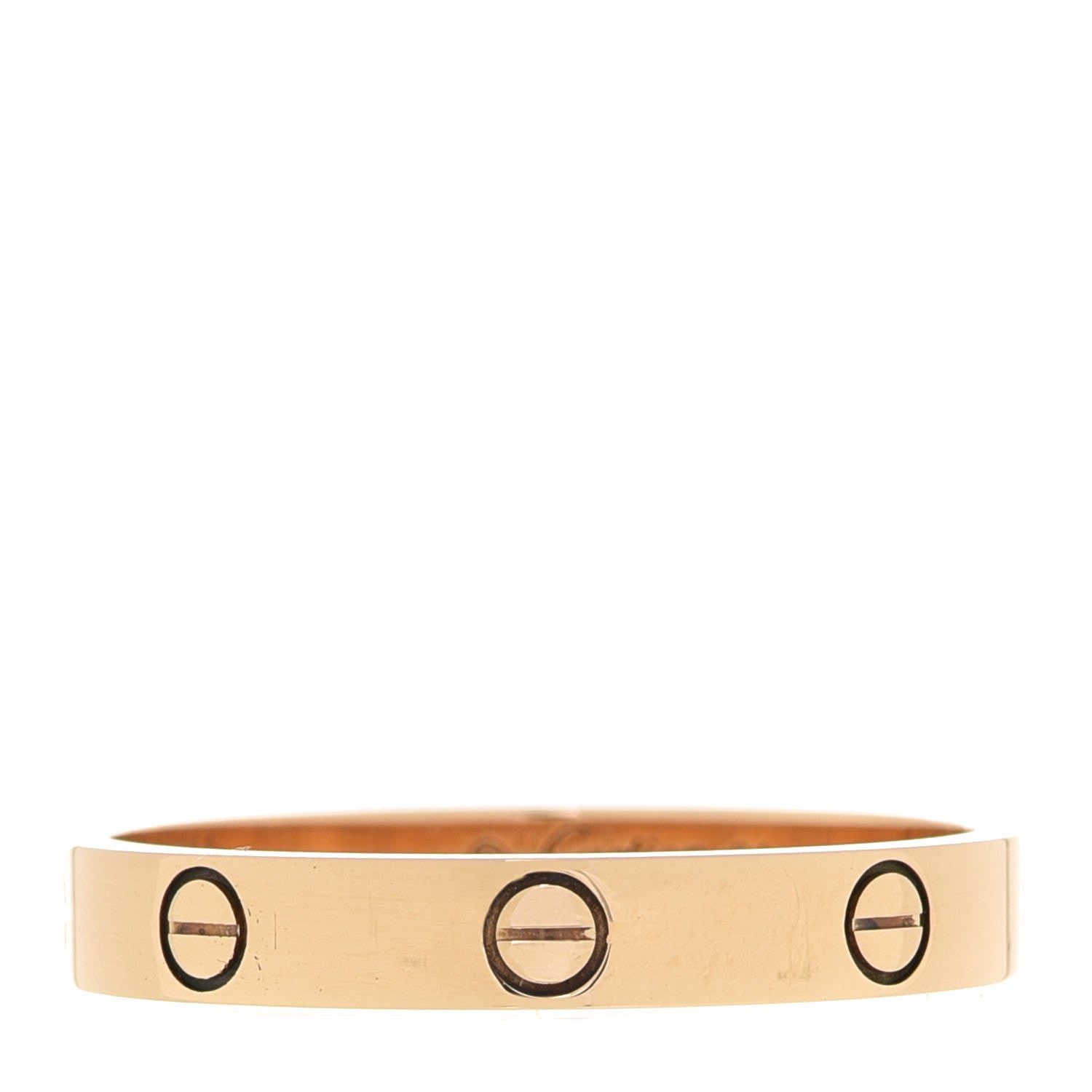 Cartier 18K Yellow Gold 3.5mm LOVE Wedding Band Ring 64 10.75 1 of 5