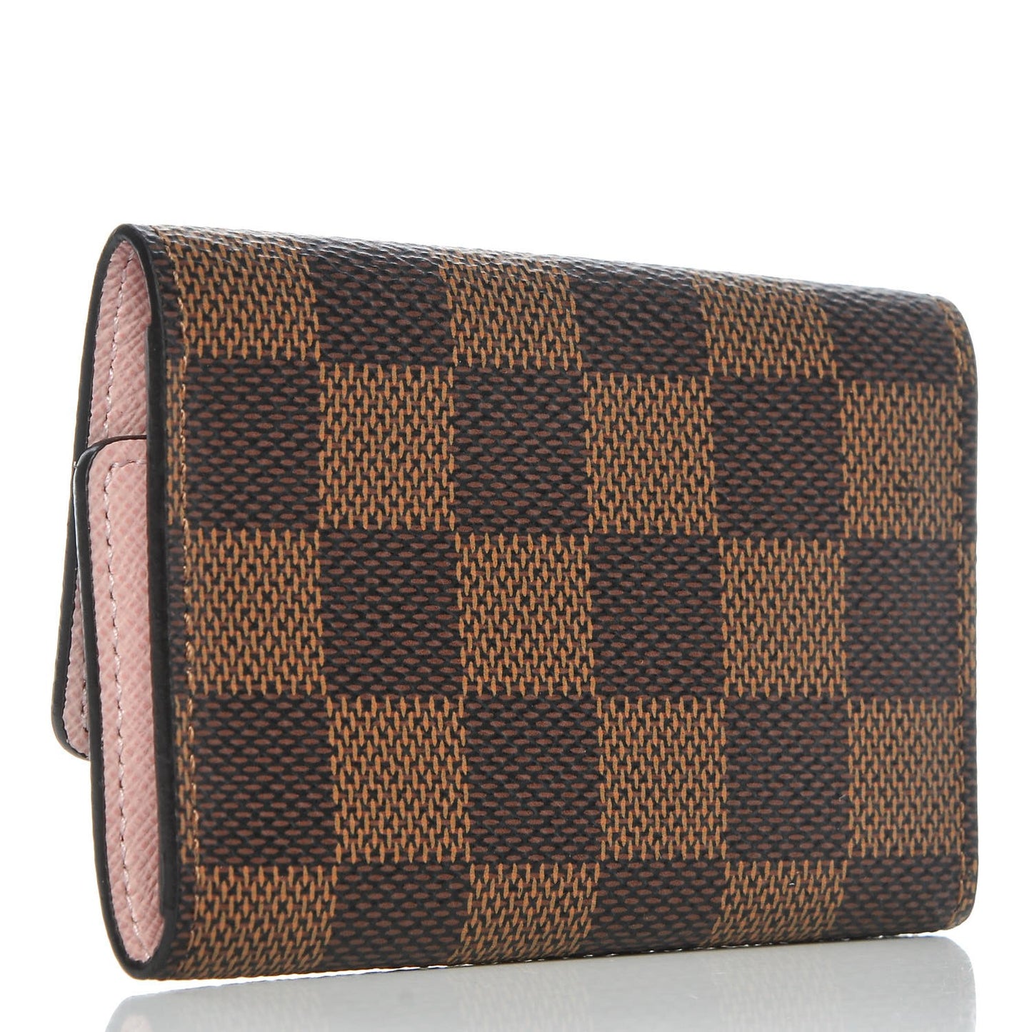 Damier Ebene Multicles 6 Key Holder Rose Ballerine
