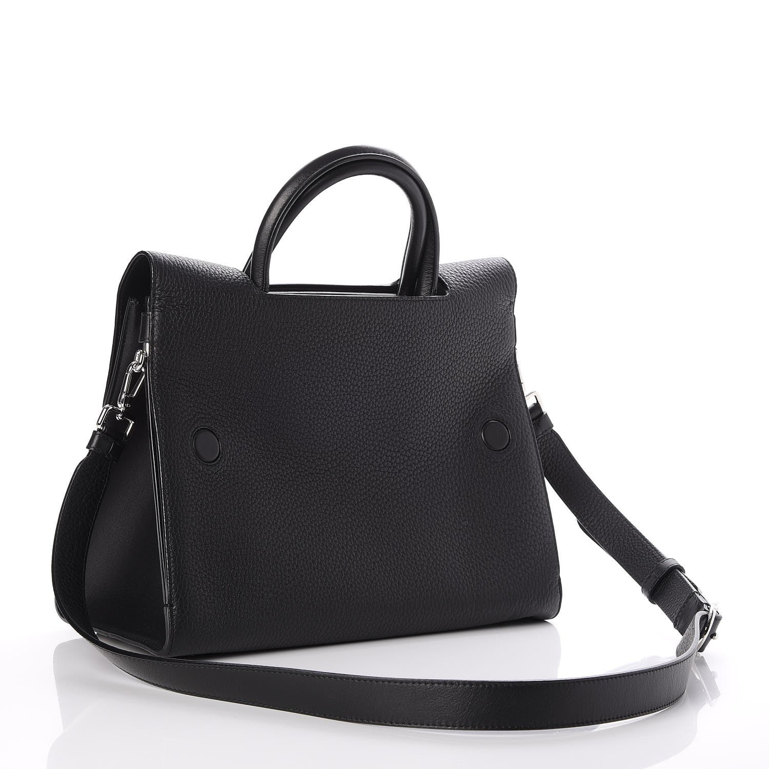 Christian Dior Bullcalf Medium Diorever Flap Black 3 of 7