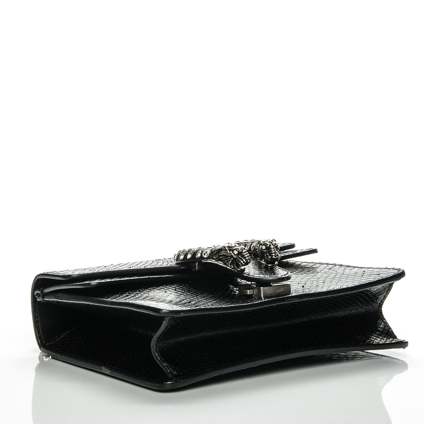 Python Mini Dionysus Shoulder Bag Black