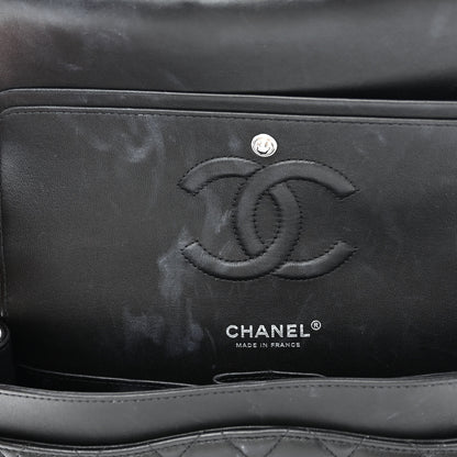 Chanel Lambskin Quilted Medium Double Flap So Black 8 of 15