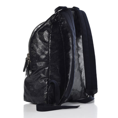 Gucci Imprime Monogram Medium Classic Backpack Navy 3 of 7