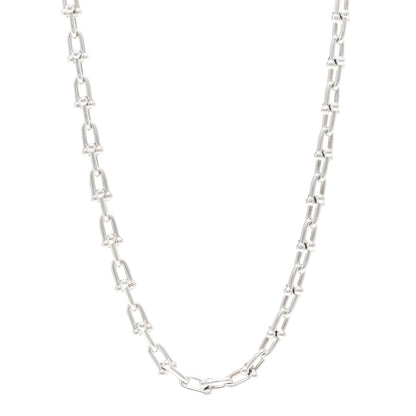 Tiffany Sterling Silver Medium HardWear Link Necklace 1 of 5