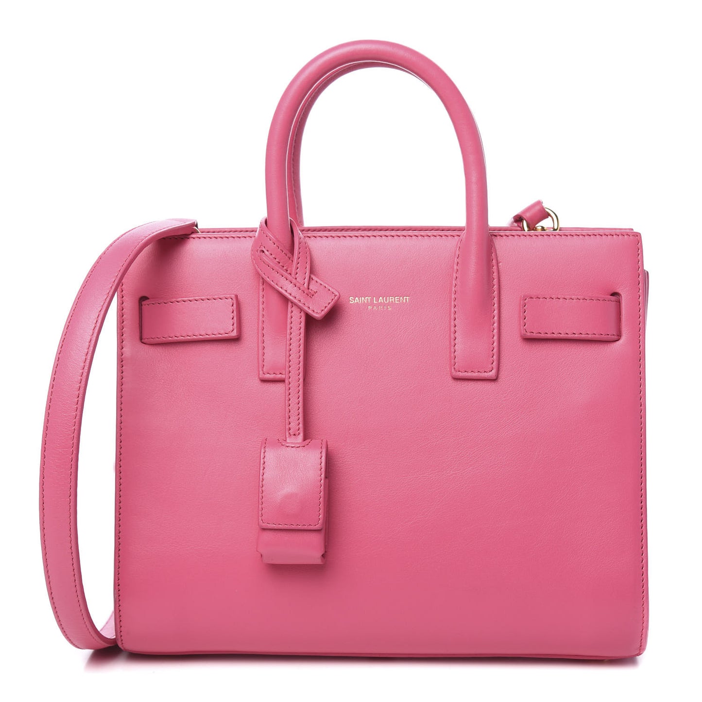 Calfskin Nano Sac De Jour Rose Clair