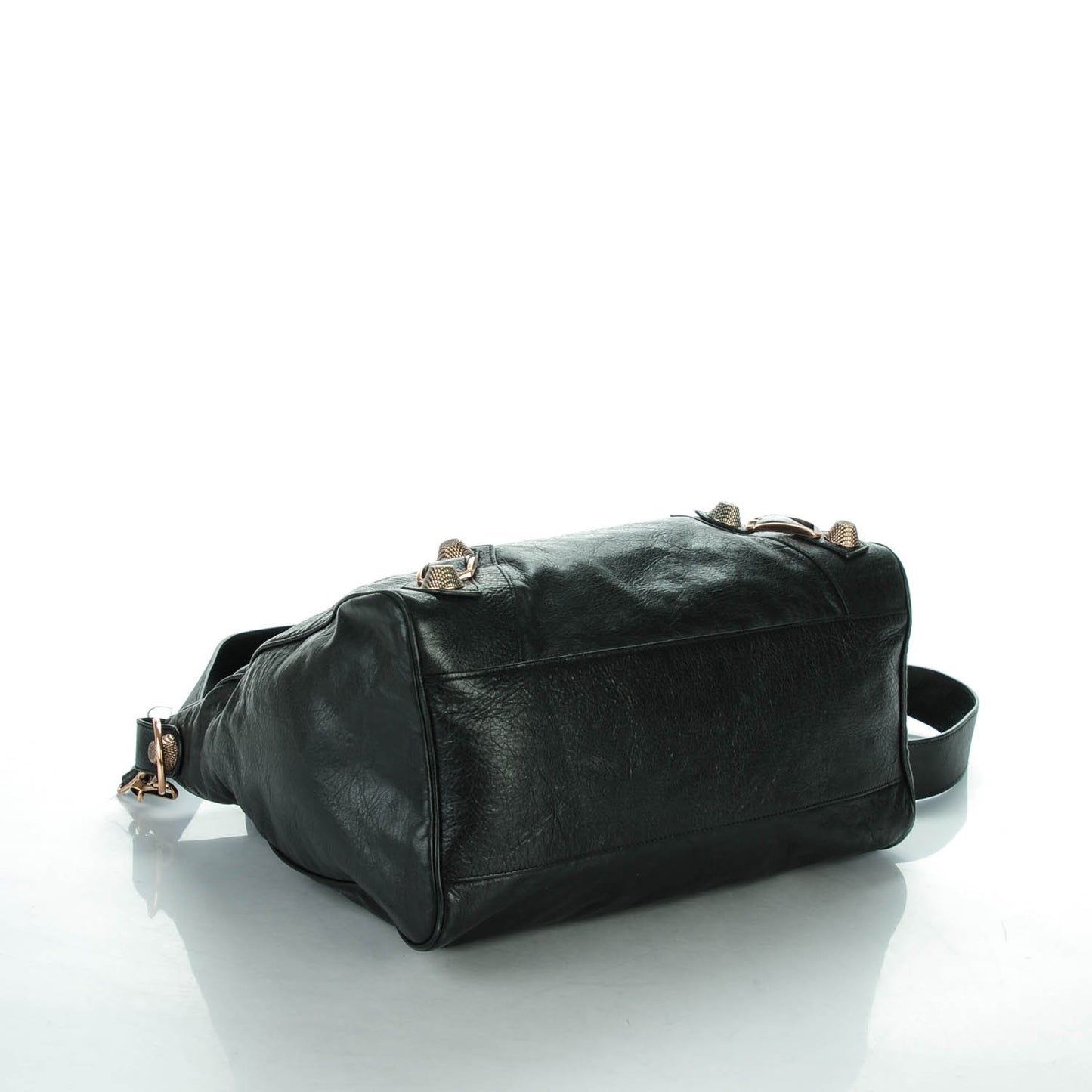 Agneau Giant 21 Rose Gold Hardware Velo Black