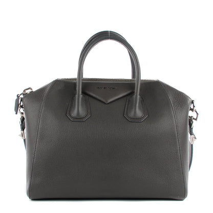 Givenchy Sugar Goatskin Medium Antigona Grey 1 of 9
