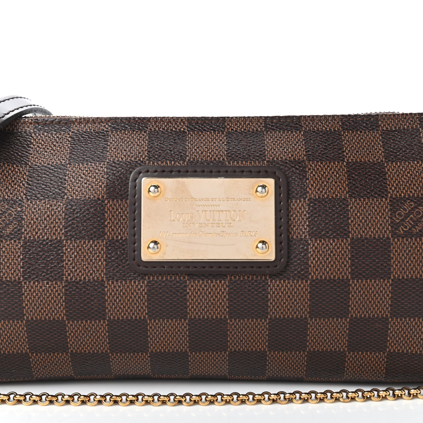 Damier Ebene Eva Clutch