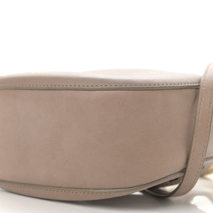 Chloe Small Grain Calfskin Kiss Bag Motty Grey 10 of 11