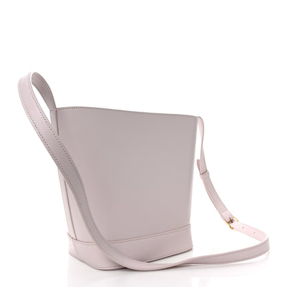 Celine Smooth Calfskin Small Cuir Triomphe Bucket Bag Poudre 3 of 9