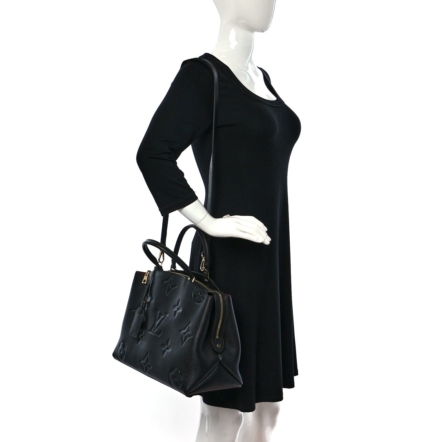 Louis Vuitton Empreinte Monogram Giant Grand Palais Black 2 of 10