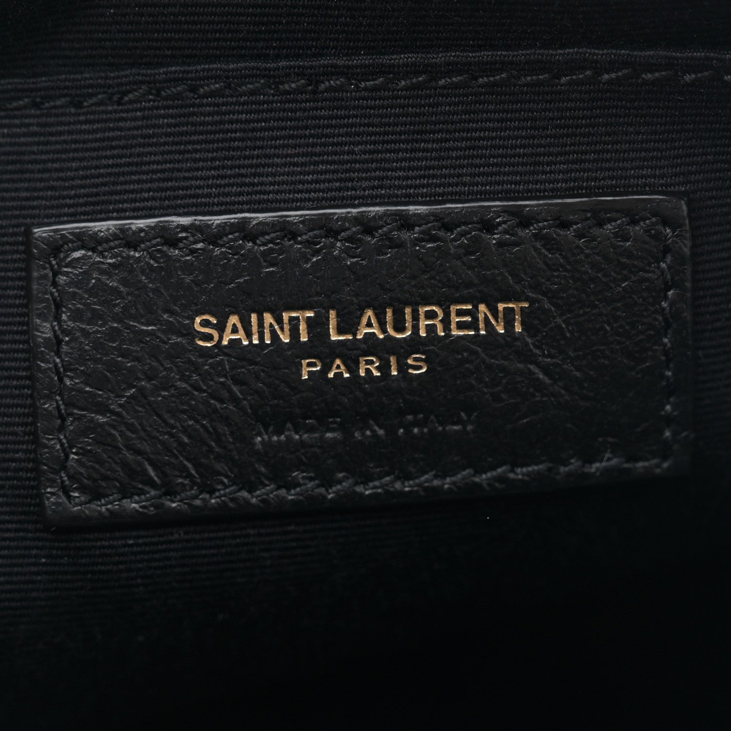 Saint Laurent Suede Calfskin Quilted Monogram Round Crossbody Bag Vintage Cork 6 of 9