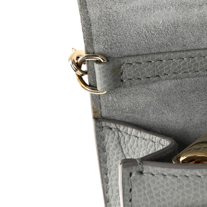 Christian Dior Calfskin 30 Montaigne 2 in 1 Pouch Grey 12 of 20