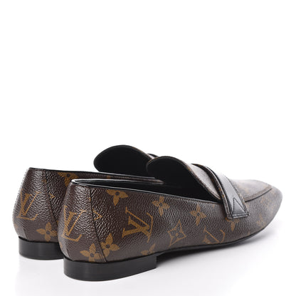 Louis Vuitton Monogram Upper Case Flat Loafer 38 4 of 9