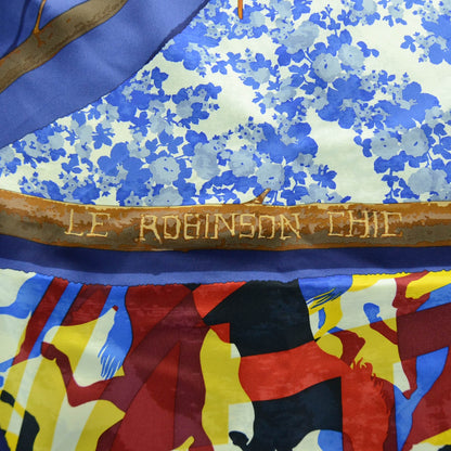 Hermes Silk Le Robinson Chic Scarf 90 2 of 4