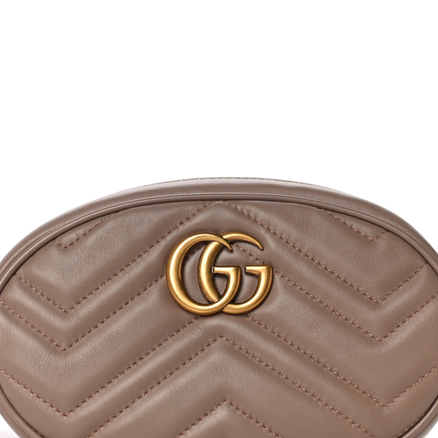 Calfskin Matelasse GG Marmont Belt Bag 85 34 Porcelain Rose