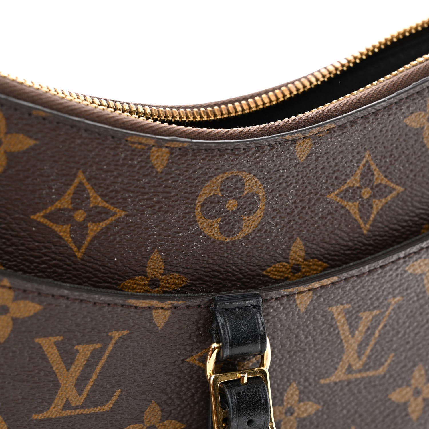 Louis Vuitton Monogram Odeon MM Black 10 of 11