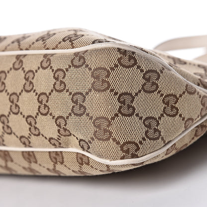 Gucci Monogram Medium Charmy Shoulder Bag Off White 12 of 13