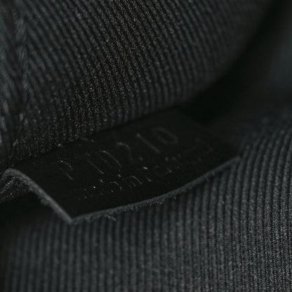 Louis Vuitton Taurillon Monogram Uniformes Solar Ray Soft Pochette Volga Belt Bag Black 6 of 9