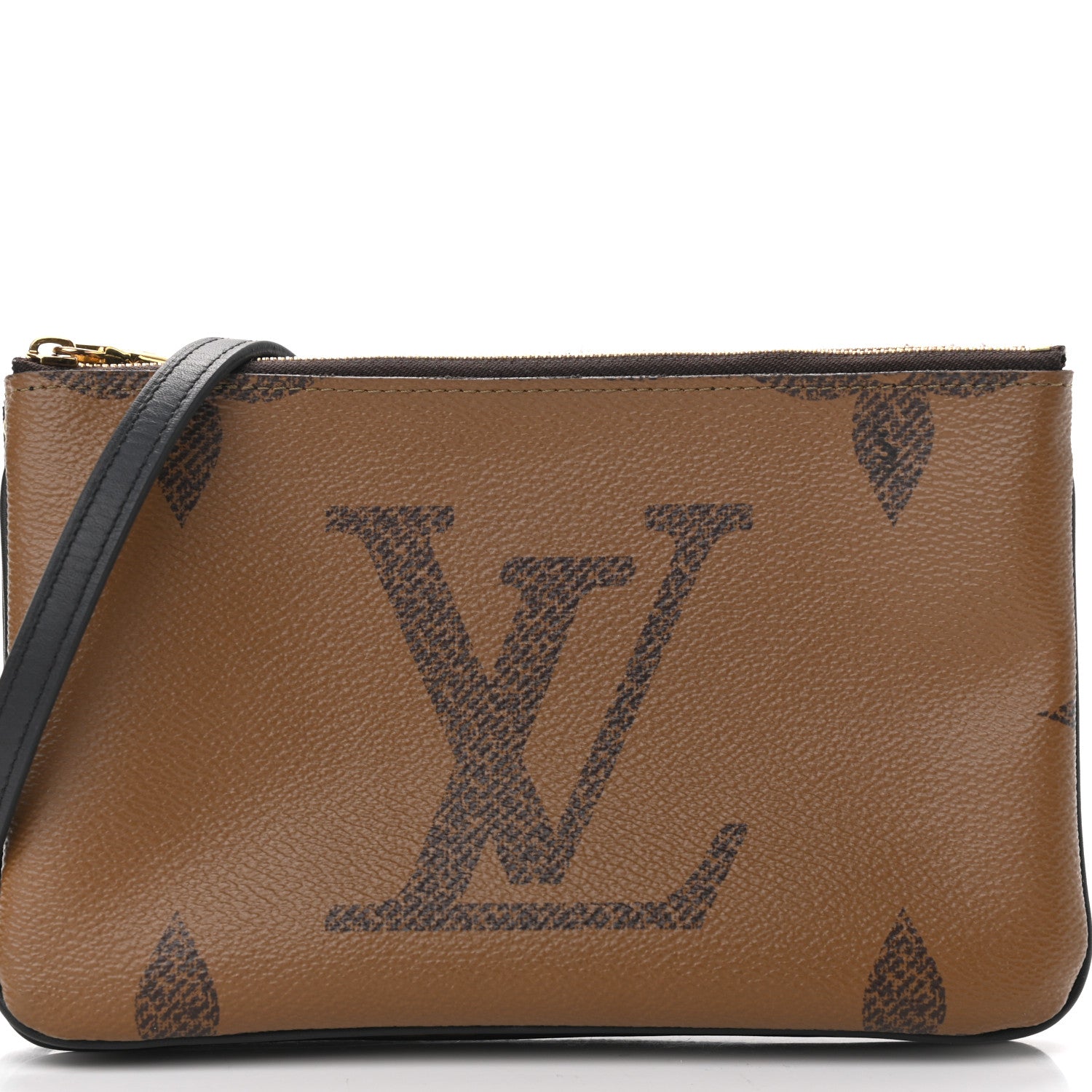 Louis Vuitton Reverse Monogram Giant Double Zip Pochette 7 of 10