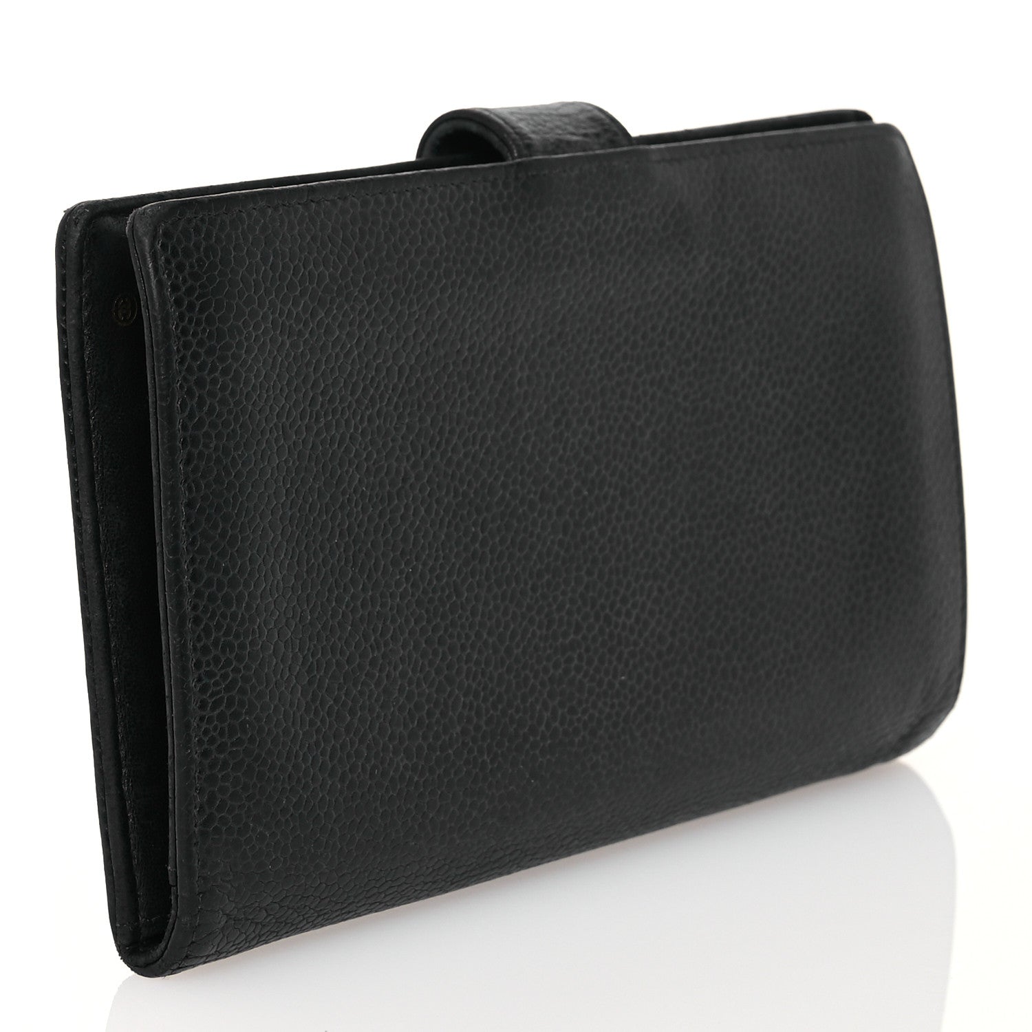 Chanel Caviar Timeless CC French Wallet Black 3 of 15