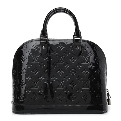 Louis Vuitton Vernis Alma PM Noir Magnetique 1 of 9