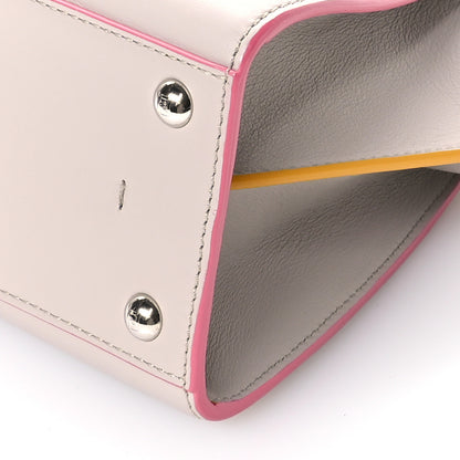 Fendi Vitello Dolce Mini 3Jours Tote Grigio Polvere 10 of 10