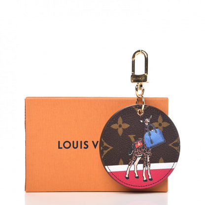 Louis Vuitton Monogram 2017 Christmas Animation Bag Charm Key Holder 4 of 4