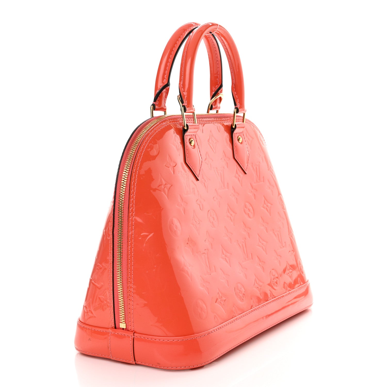 Louis Vuitton Vernis Alma PM Rose Litchi 3 of 15
