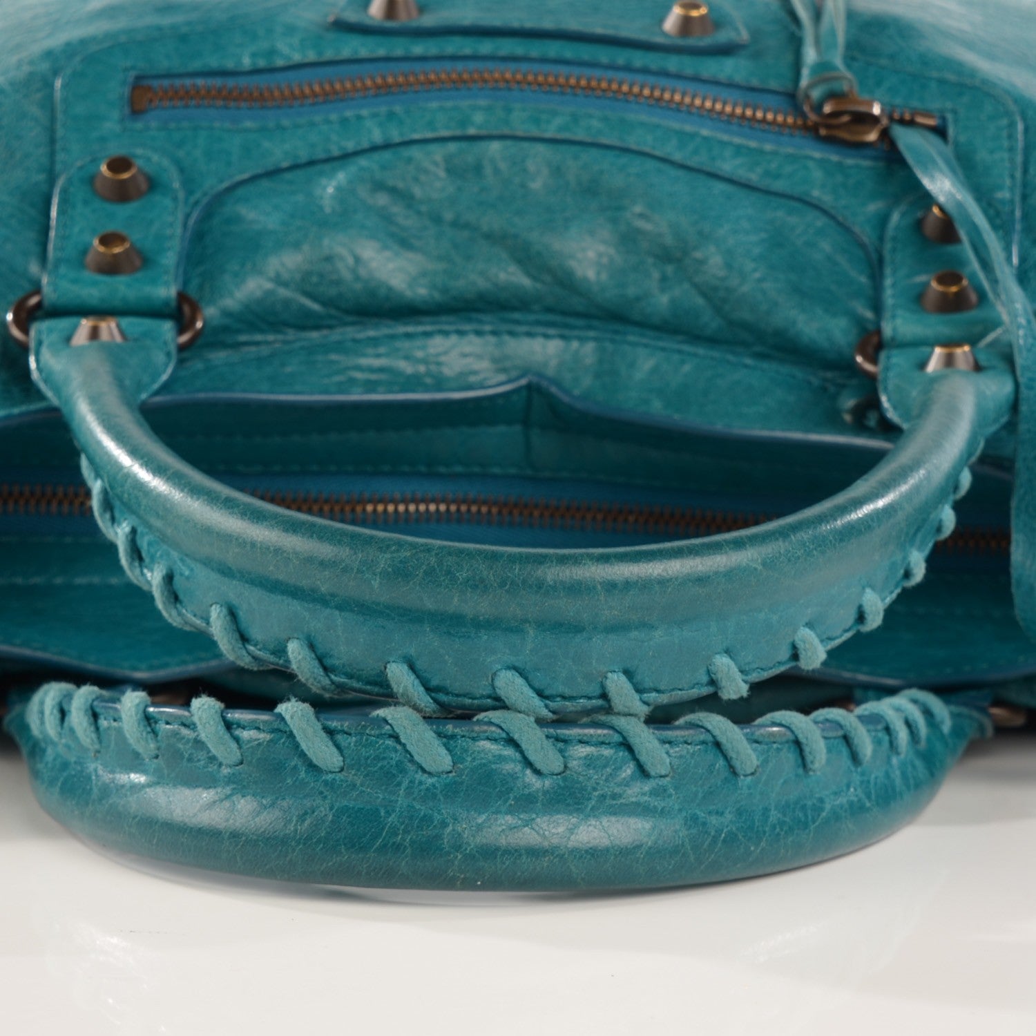 Balenciaga Agneau Classic Hardware City Lagon 16 of 16