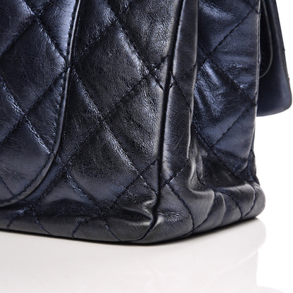 Chanel Metallic Calfskin 2.55 Reissue Flap 227 Blue 7 of 12