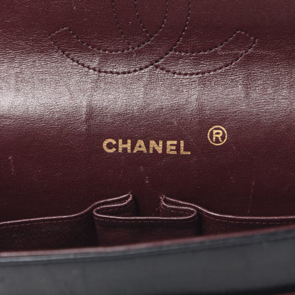 Chanel Lambskin Quilted Medium Double Flap Black 6 of 22