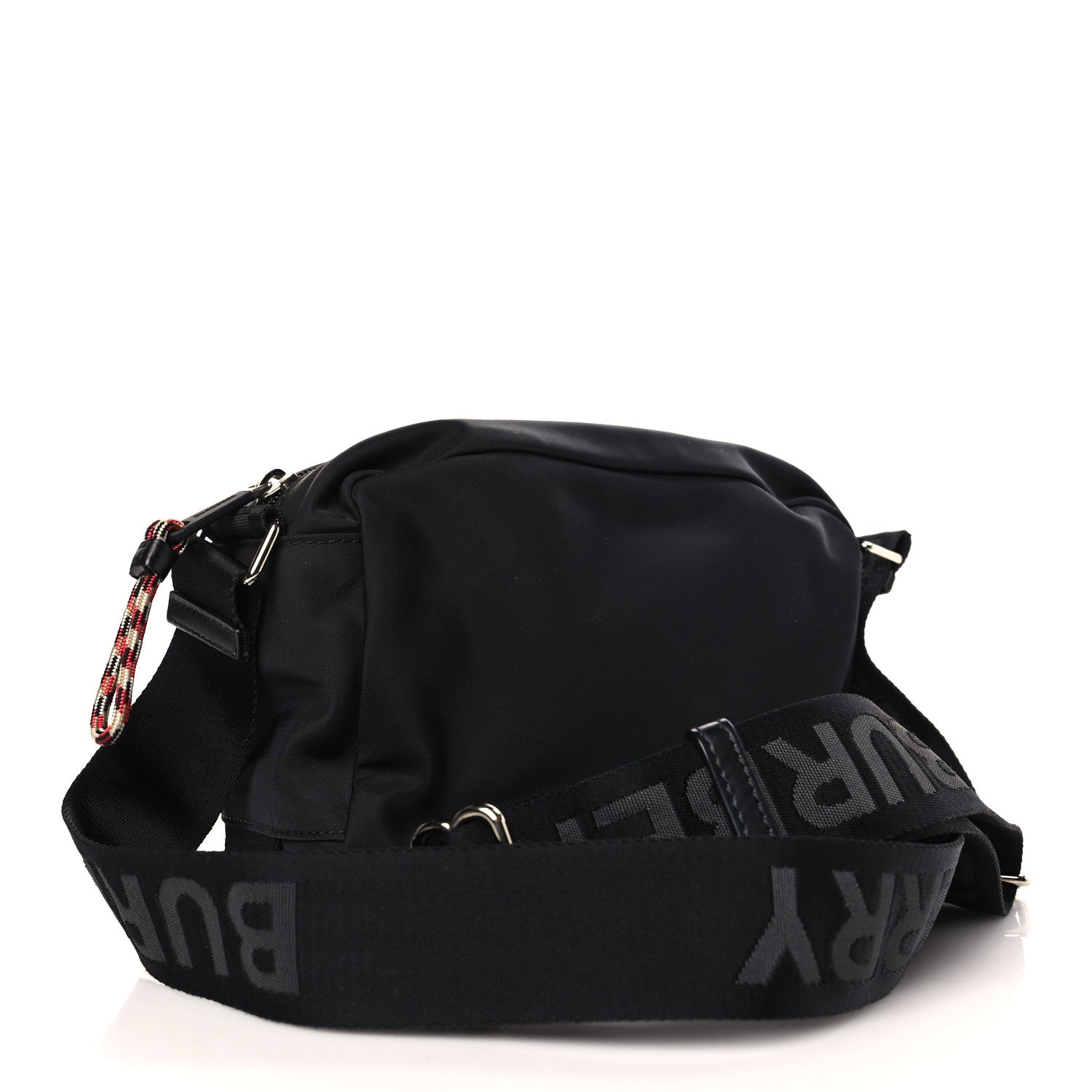 Burberry Nylon Logo Detail Crossbody Bag Black 3 of 8