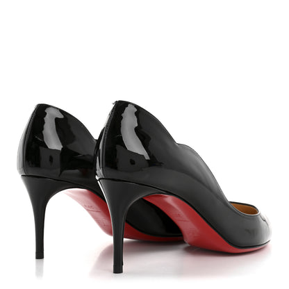 Christian Louboutin Patent Hot Chick 70 Pumps 38.5 Black 5 of 10