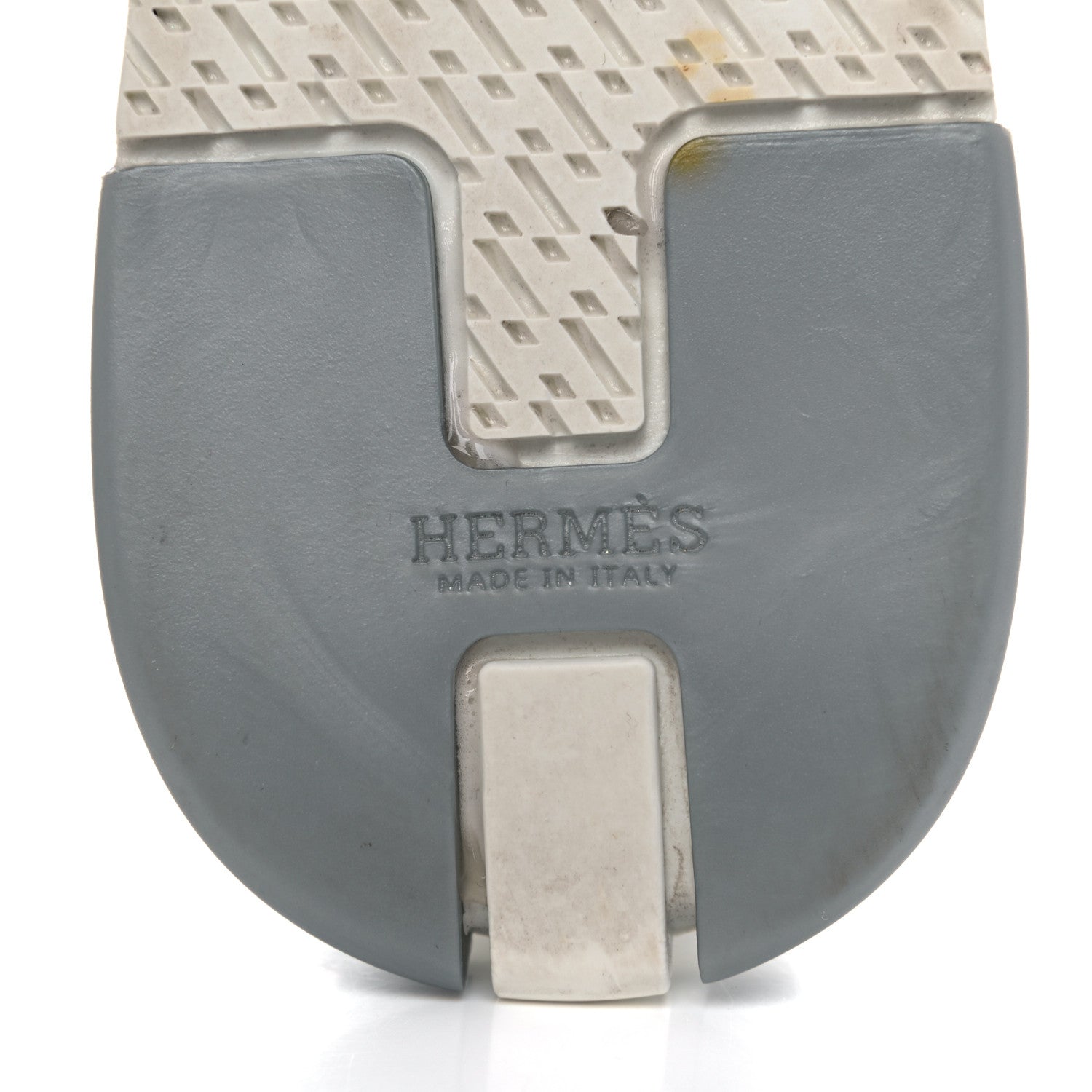 Hermes Metallic Knit Calfskin Suede Goatskin Bi-Color Womens Addict Sneakers 38 Multicolor Gris Argent 6 of 16