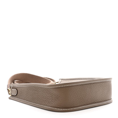 Hermes Taurillon Clemence Evelyne TPM Etoupe 4 of 11