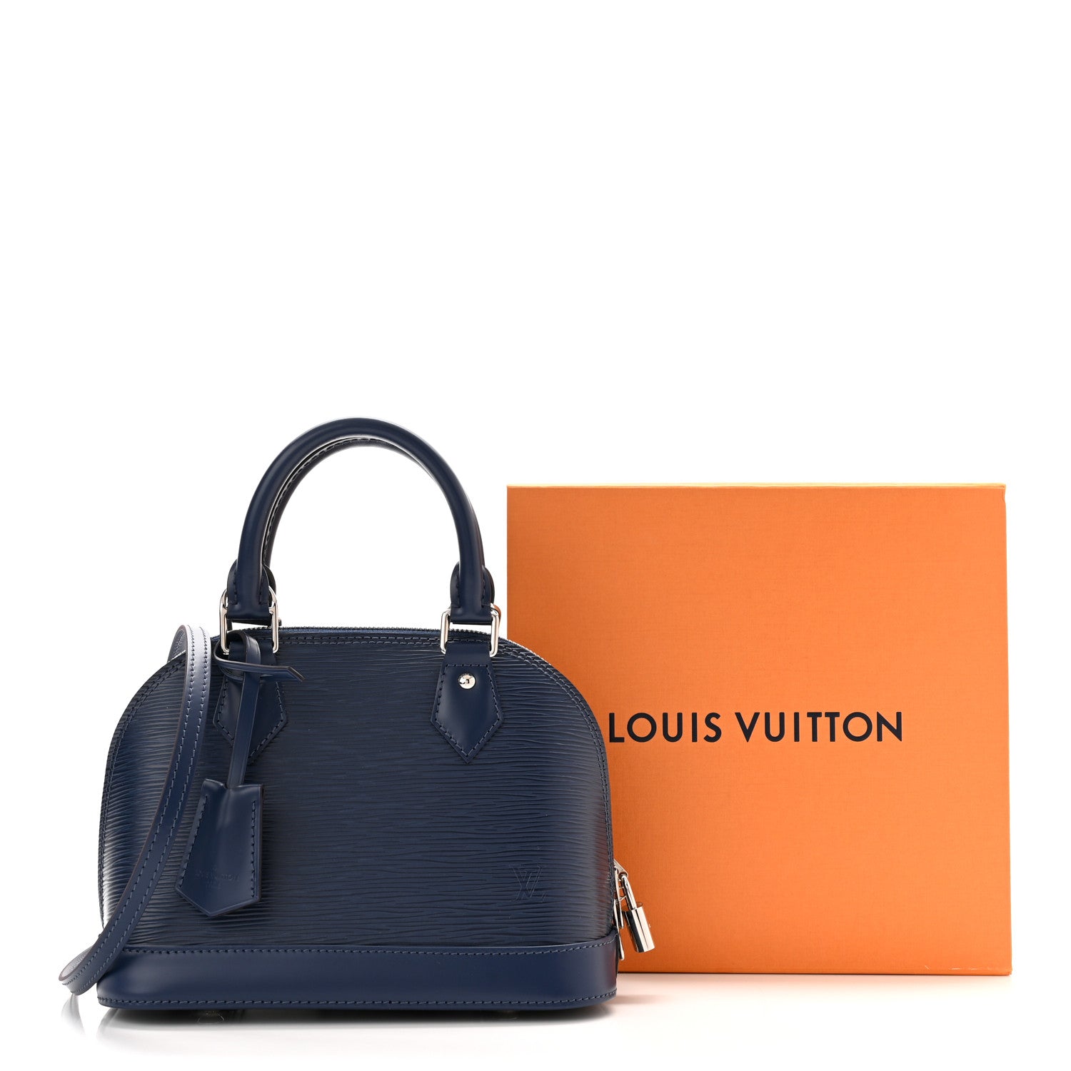 Louis Vuitton Epi Alma BB Indigo 10 of 10