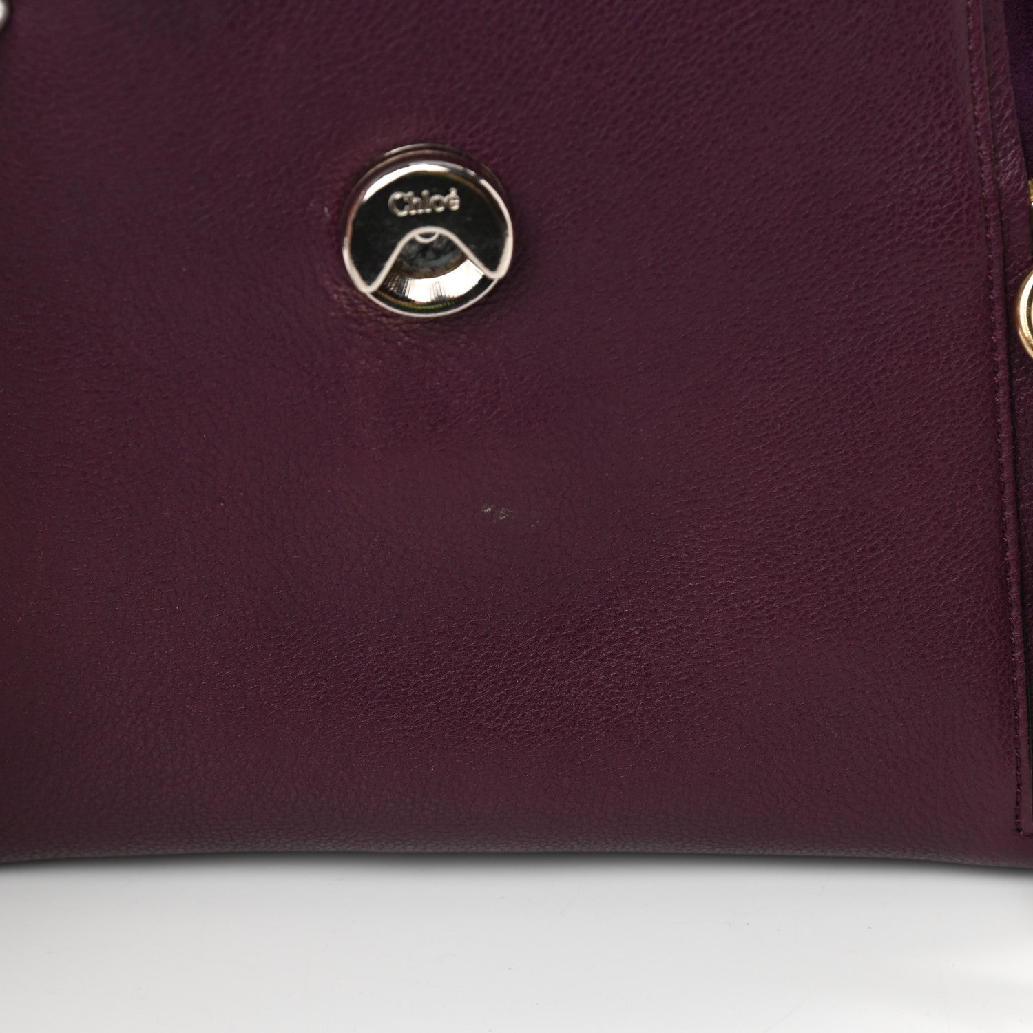 Chloe Calfskin Small Faye Day Shoulder Bag Intense Violine 14 of 17