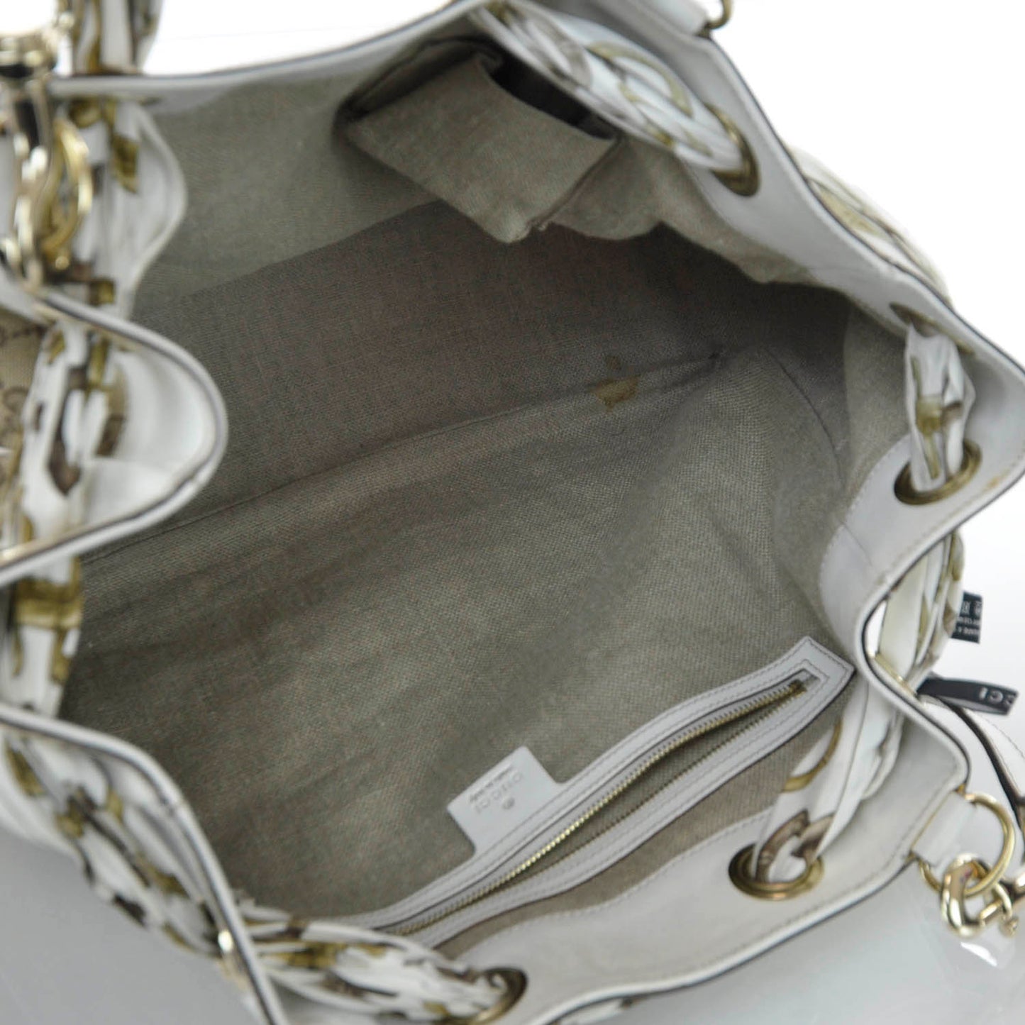 Monogram Positano Tote Ivory