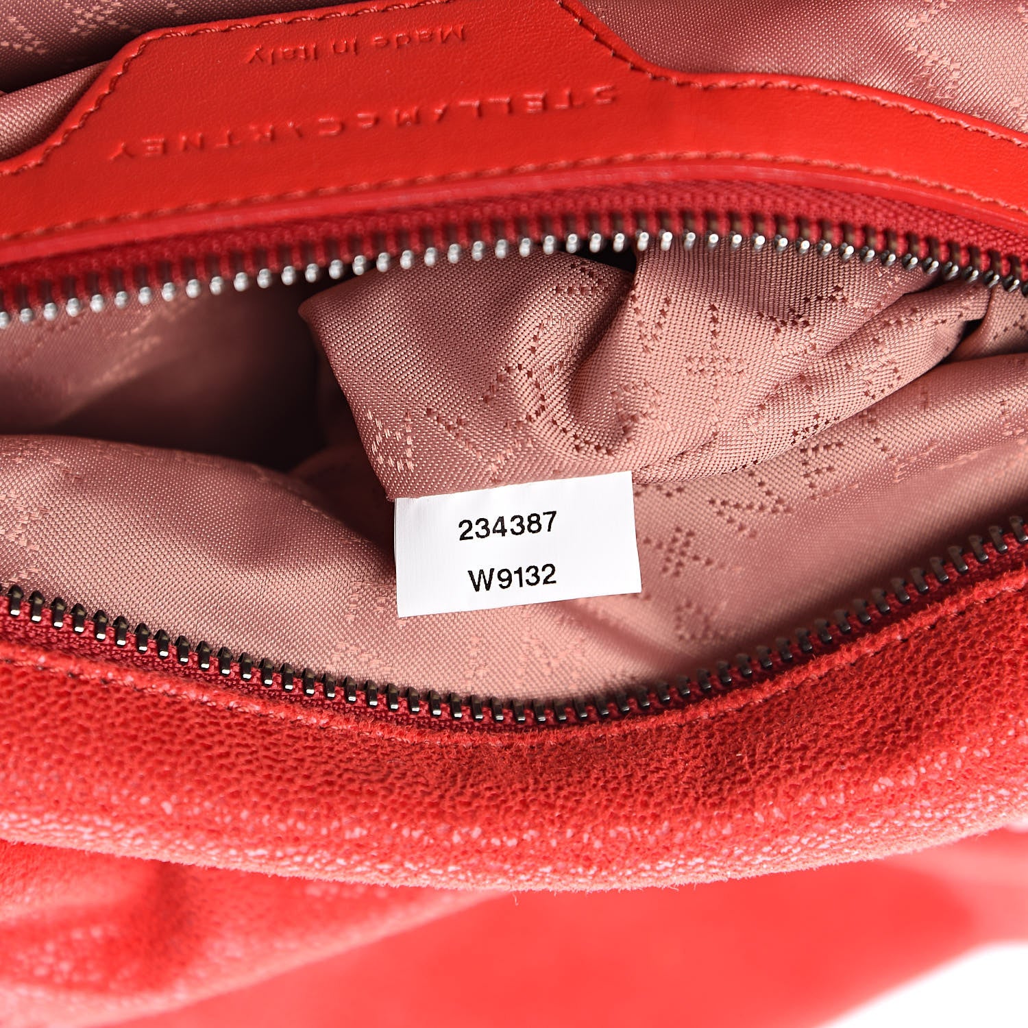 Stella McCartney Shaggy Deer Falabella Fold Over Tote Flame 8 of 11