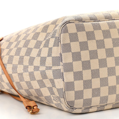 Louis Vuitton Damier Azur Neverfull MM 8 of 10